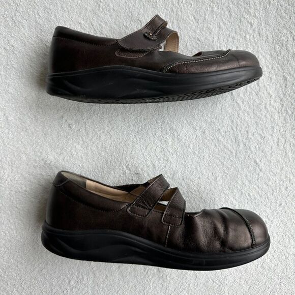 Finn Comfort NAGASAKI Finnamic‎ Brown Leather MaryJane US 8 - Picture 5 of 9